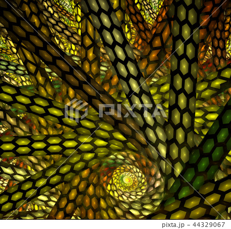 Abstract tube or cylinder space and particles 44329067