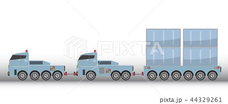 Many Wheel Trailer and Truck for Heavy Weight 44329261