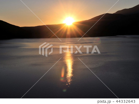 本栖湖の日の出-10104 本栖湖の日の出-10104 44332643
