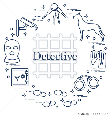 Criminal and detective elements Crime, law and 44332887