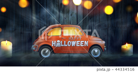 Happy Halloween car 44334516