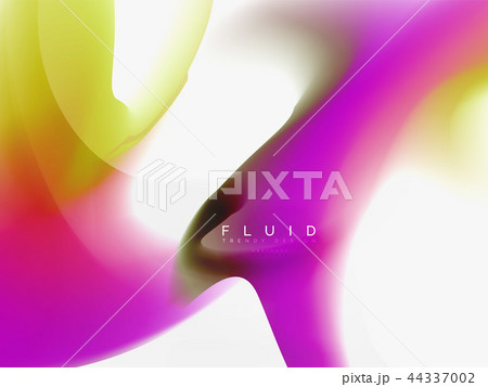 Background abstract color flow, liquid design 44337002
