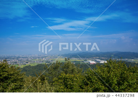 金山城跡 物見台からの眺望 太田市 金山城跡 物見台からの眺望 太田市 44337298
