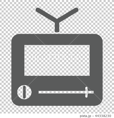 Tv テレビ ワンセグ イラスト アイコンのイラスト素材 44338230 Pixta