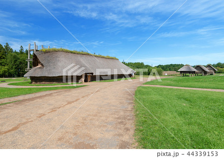 【青森三内丸山】青森の初秋の風景。三内丸山遺跡は世界文化遺産日本国内推薦候補決定 44339153