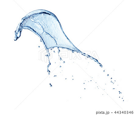 water splash isolated 44340346