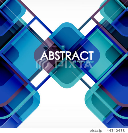 Square geometric abstract background, paper art design for cover design, book template, poster, cd Square geometric abstract background, paper art design for cover design, book template, poster, cd 44340438