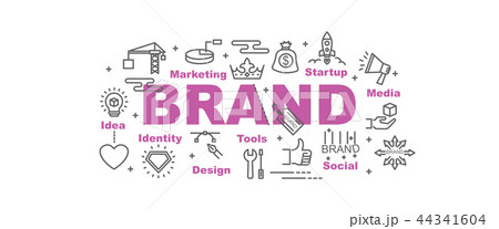 brand building vector banner 44341604