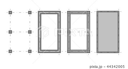 Blueprint image foundation. Blueprint image foundation. 44342005