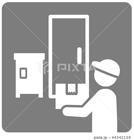 宅配ボックスアイコン 44342139