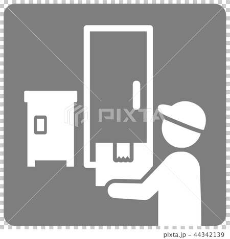 宅配ボックスアイコン 44342139