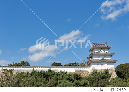 秋の明石城の櫓 秋の明石城の櫓 44342470