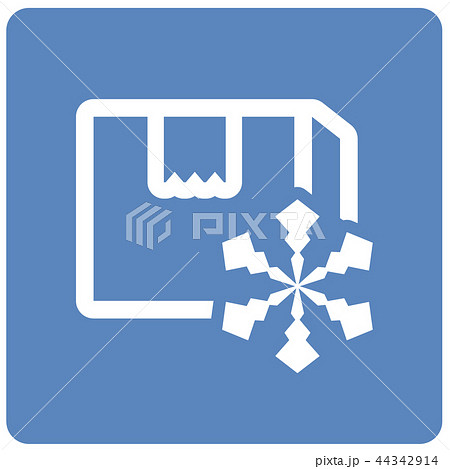 クール便配達　アイコン 44342914