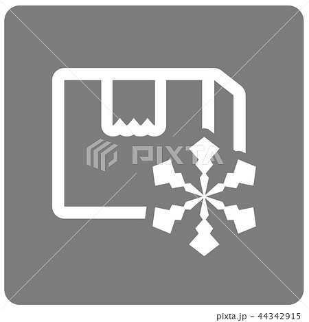 クール便配達　アイコン 44342915