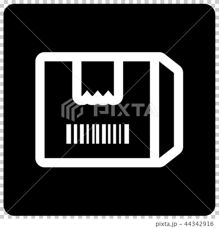 段ボールとバーコード 段ボールとバーコード 44342916