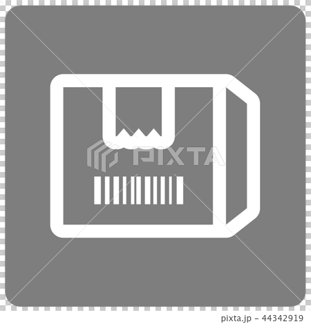 段ボールとバーコード 段ボールとバーコード 44342919