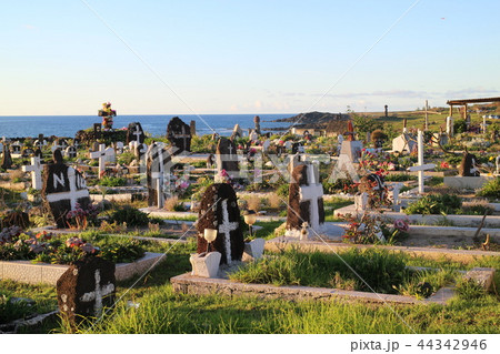 墓地 - Easter Island, Chili 墓地 - Easter Island, Chili 44342946