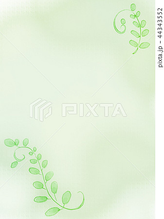 植物 グリーン 背景 背景素材 やさしい さわやか エコ デザイン ポスターのイラスト素材
