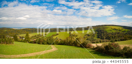 Bieszczady mountains at autumn, Poland 44345555
