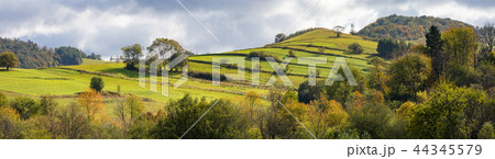 Bieszczady mountains at autumn, Poland 44345579