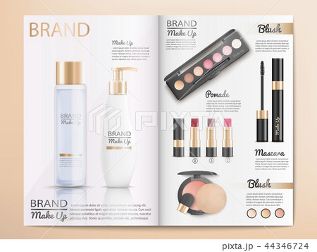 Cosmetics Products Catalog or Brochure Template 44346724