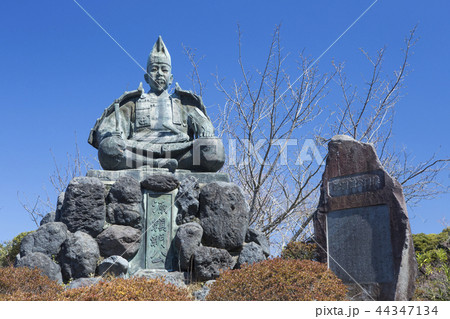 源氏山公園の源頼朝像 源氏山公園の源頼朝像 44347134