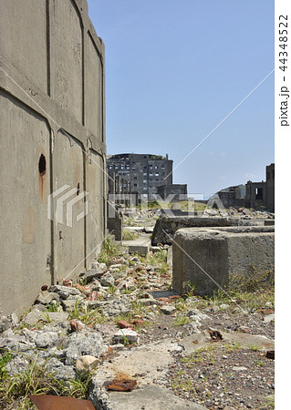 【長崎県】世界遺産・端島炭坑（軍艦島）上陸 44348522
