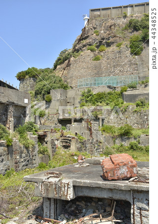 【長崎県】世界遺産・端島炭坑（軍艦島）上陸 44348525