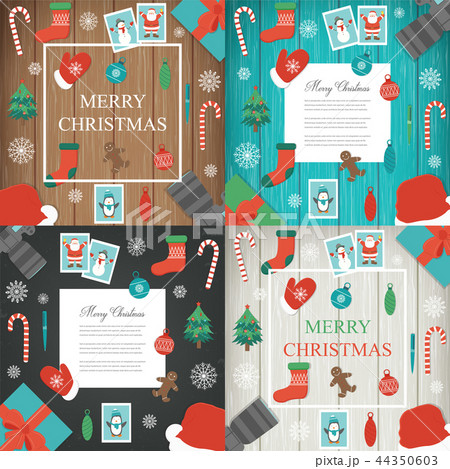 Christmas and New Year elements set. Christmas background collection. Vector Christmas and New Year elements set. Christmas background collection. Vector 44350603