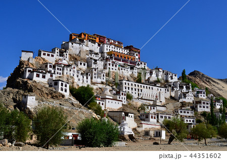 Thikse Monastery in Ladakh, India Thikse Monastery in Ladakh, India 44351602