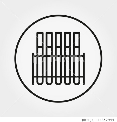 Laboratory test tubes. Universal Icon. Vector. Editable Thin line. 44352944