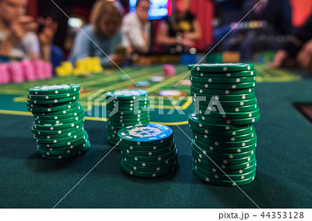 Casino, gambling and entertainment concept Casino, gambling and entertainment concept 44353128