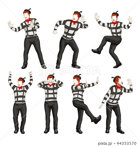male mime set 44353570