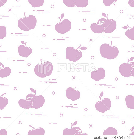 Apples juicy fruit Seamless pattern Apples juicy fruit Seamless pattern 44354576