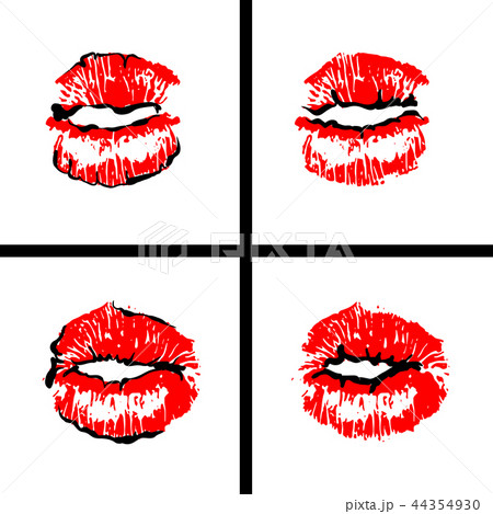 Open mouth woman lips tongue pop art style Open mouth woman lips tongue pop art style 44354930