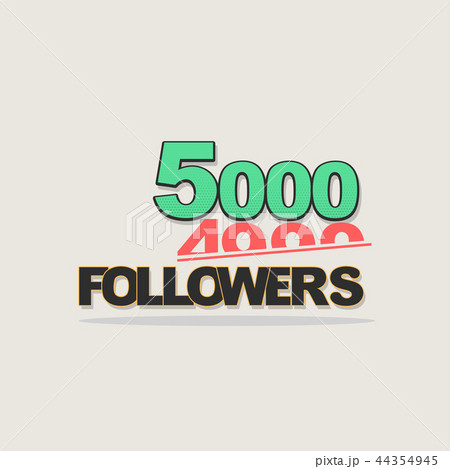 Follower banner comic text pop art design 44354945