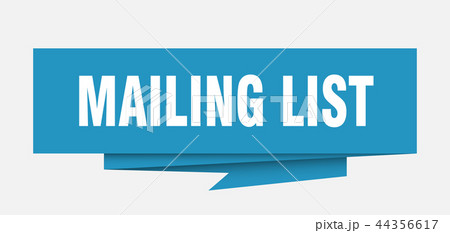 mailing list mailing list 44356617