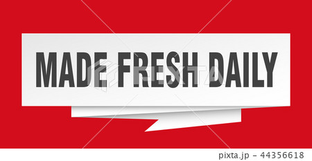 made fresh daily 44356618
