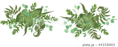 Vector floral bouquet design Vector floral bouquet design 44358903