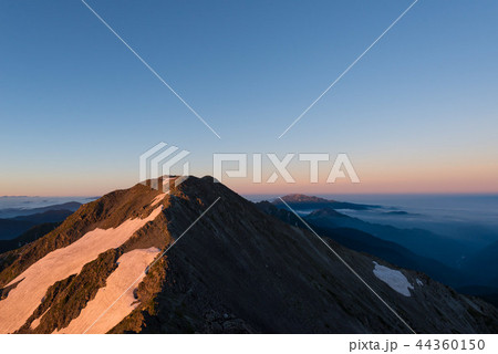 南岳 朝焼け 登山 南岳 朝焼け 登山 44360150