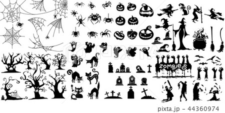 Big collection of Happy Halloween  44360974