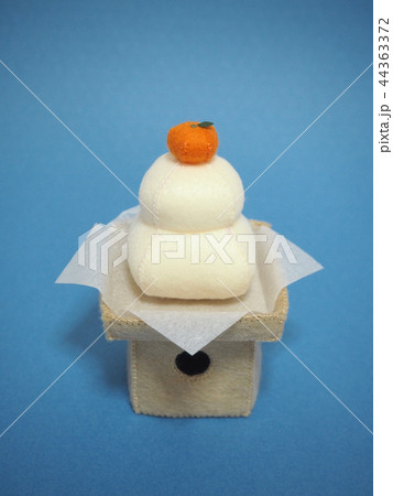 フェルト作品　鏡餅 44363372