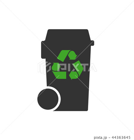 bin with recycle symbol bin with recycle symbol 44363645