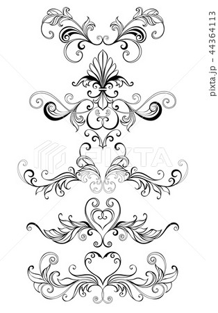 Contour frame scroll Contour frame scroll 44364113