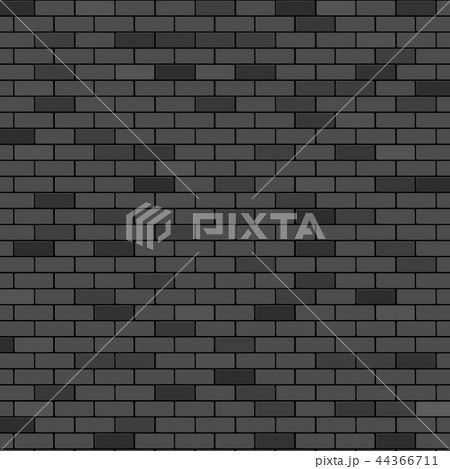 Black brick wall abstract background 44366711