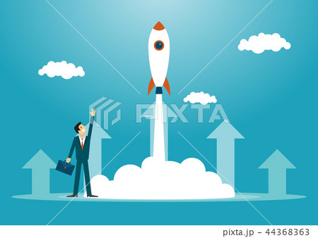 businessman is helping hand to success. businessman is helping hand to success. 44368363