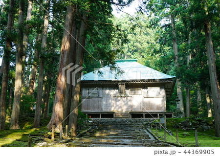 平泉寺白山神社　拝殿 44369905