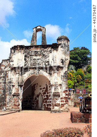 Ruins of Kota A Famosa fortress in Malacca Malaysi 44370487