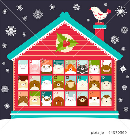 Christmas advent calendar 44370569