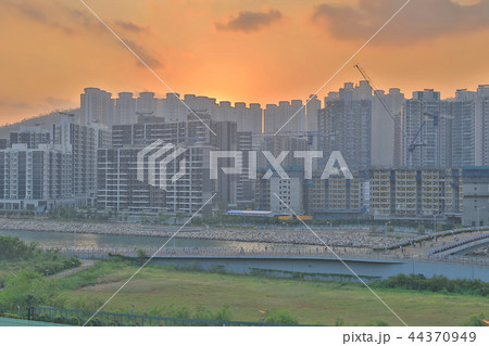a skyline of Tseung Kwan O South a skyline of Tseung Kwan O South 44370949